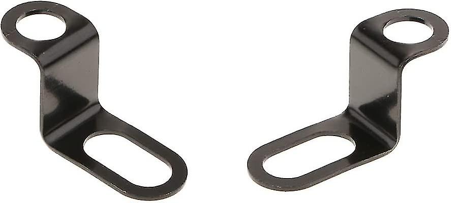 Pair Universal Motorbike Tachometer Speedometer Meter Gauge Bracket Mounting Kit