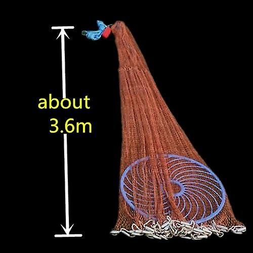 Finefish Strong Fishing Net Outdoor Water Catch Fish Tool Usa Sport Hand Cast Net Samll Mesh Easy Throw Network