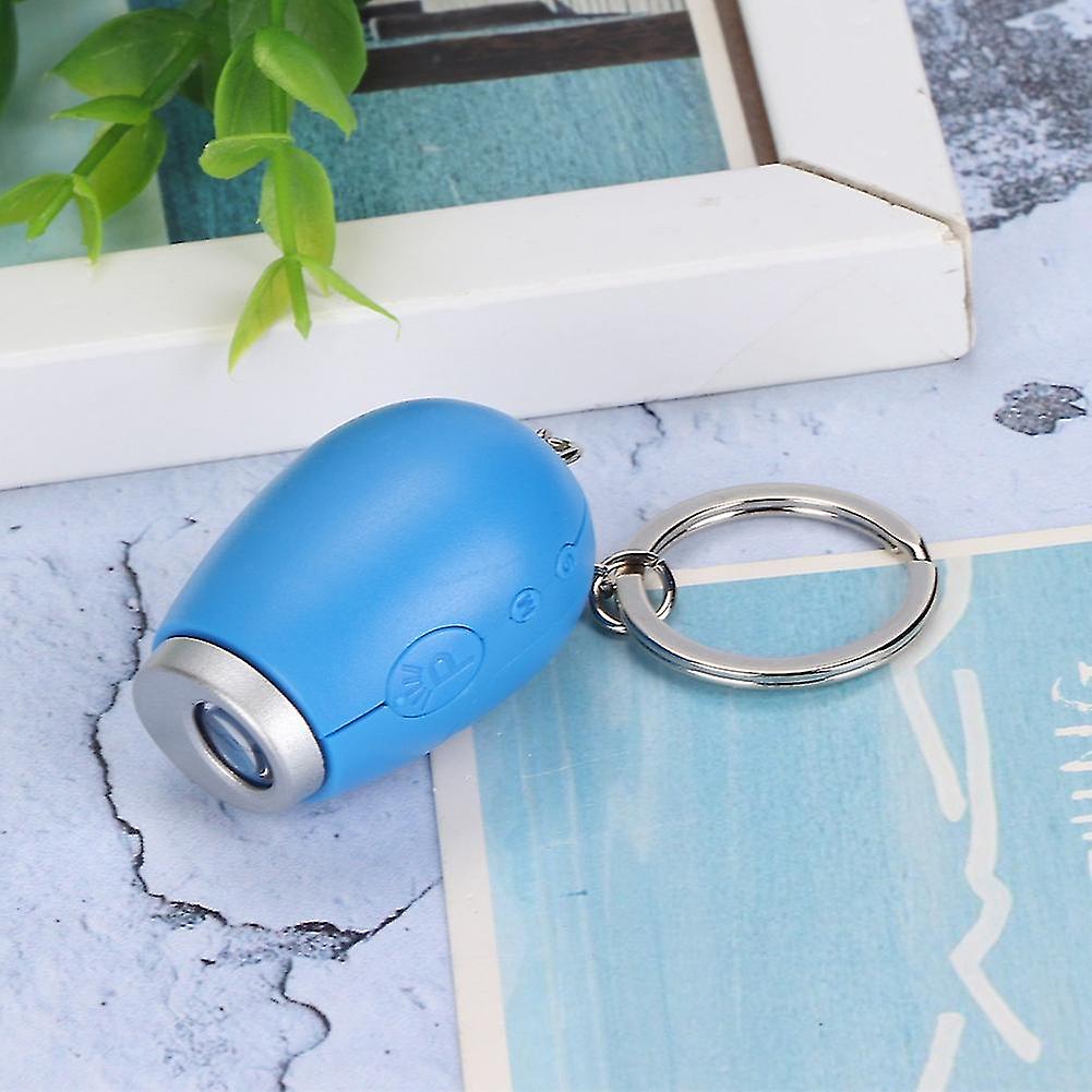 Digital Clock Key Ring Clock Projection Clock Digital Clock Mini Clock Portable Projection Clock (Blue)