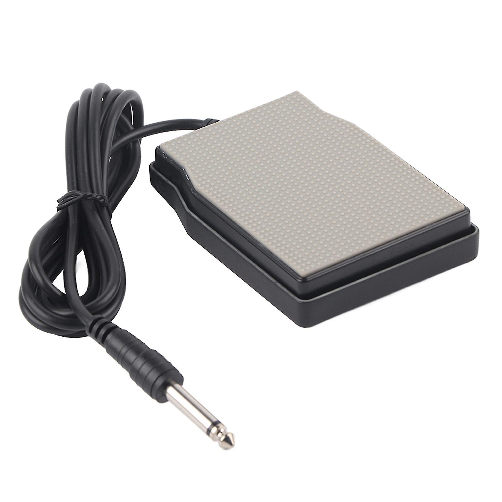 Electronic Keyboard Sustain Pedal Damper for Digital Piano Instrument Accessory White