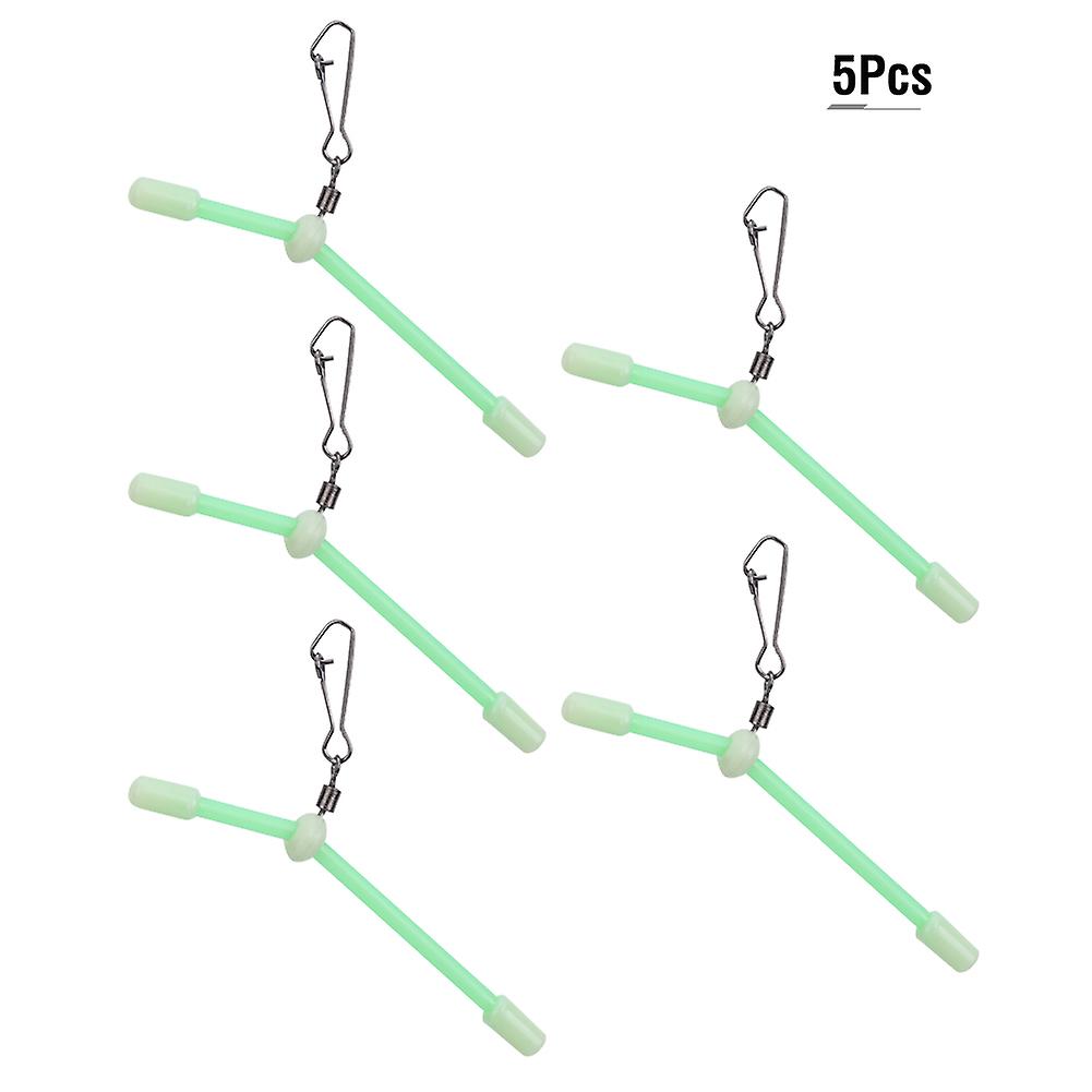 5PCS Durable Small Style PVC Fishing Tube nce Connector Fisher Tackle Accessory 7cm