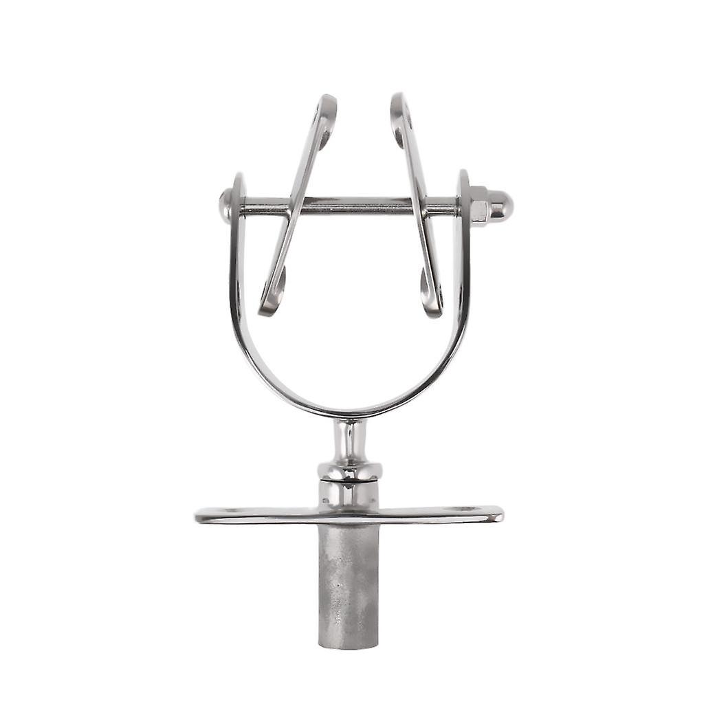 Boat Rowlock Oar Lock Horns for Socket for 2" Oars 316 Stainless Steel