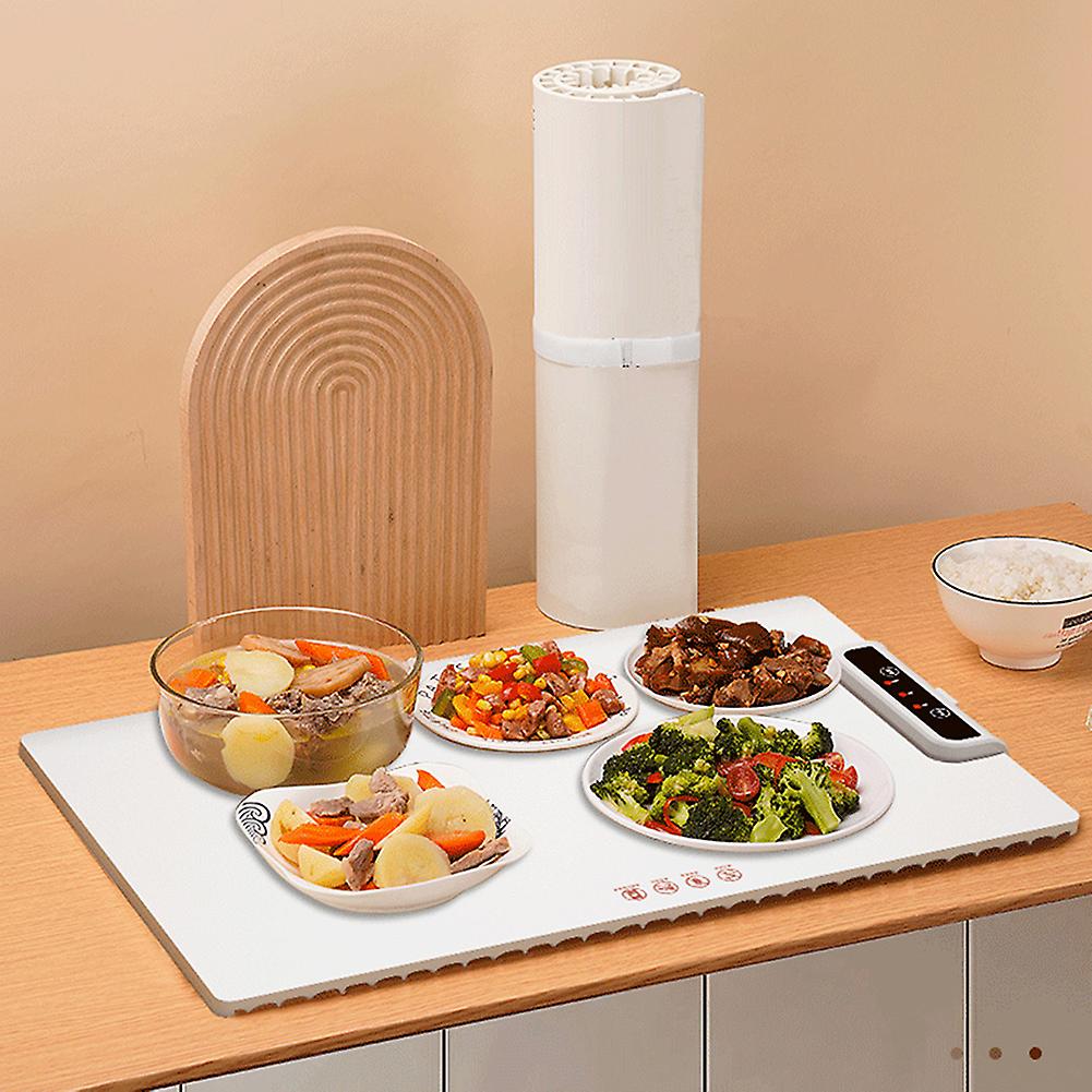 Foldable Electric Dish Warming Plate Durable Fast Heating Insulation Board for Metal Enamel Tableware