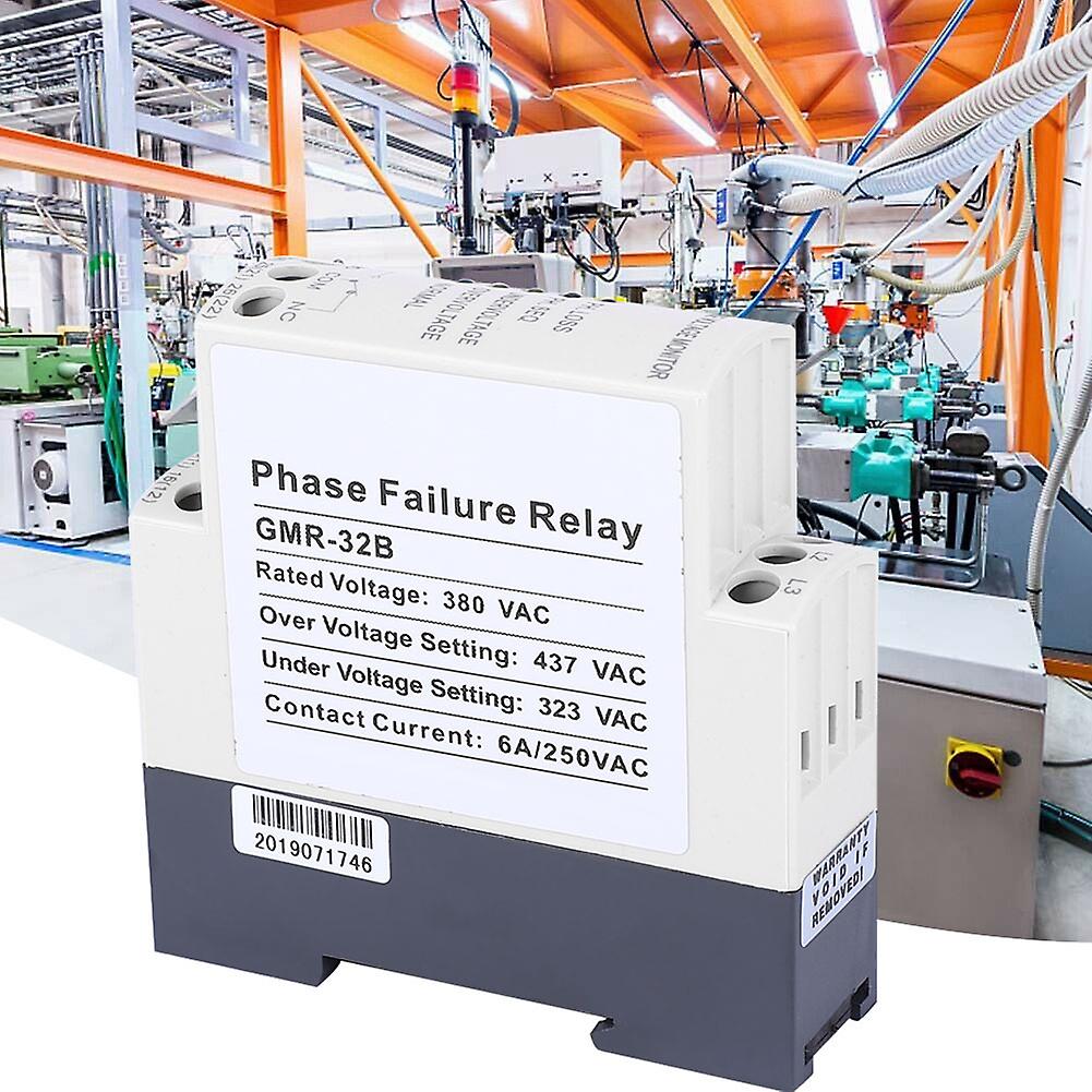 GMR-32B 380VAC Three-Phase Relay, Overvoltage, Undervoltage and Phase Sequence Failure Protection