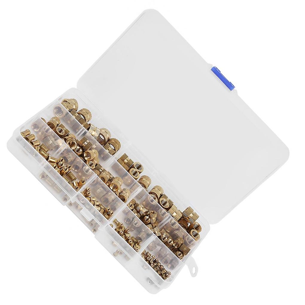 210pcs Copper Wide Applications Assorted Rivet Nut Set For Versatile Rivet Nut Sert Cap Nut