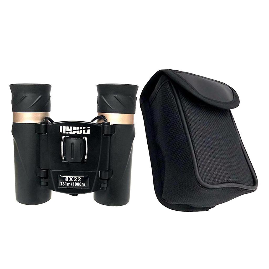 8x22 Compact Zoom Binoculars Long Range 1000m Folding HD Mini Telescope