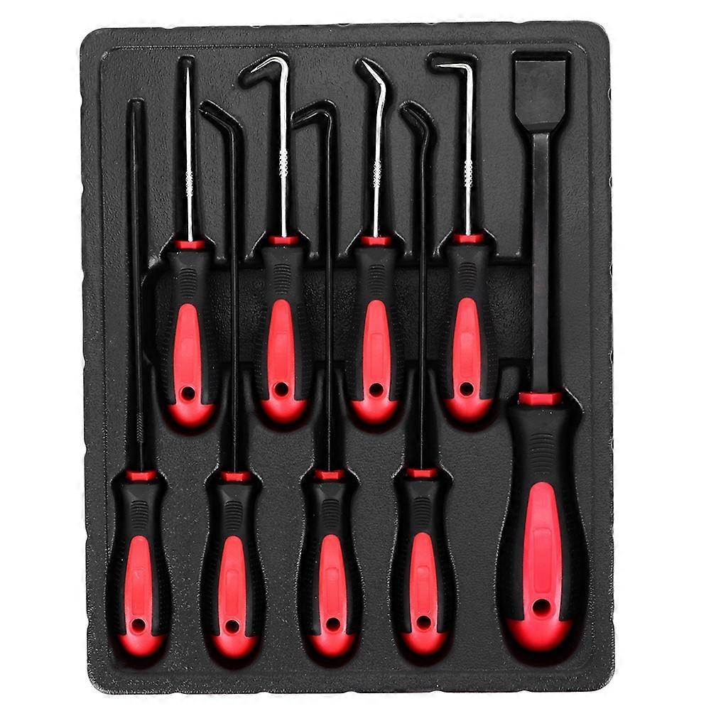 9pcs/Set Precision Pick Hook Set O Ring Seal Gasket Puller Remover Tool Car Auto