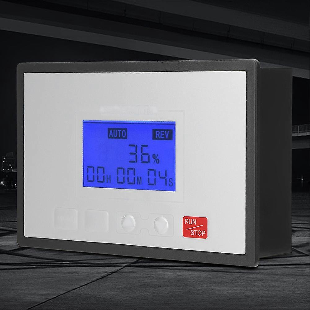 60A 10-55V DC Brush Motor Speed Controller Digital LCD Slow Run/Stop Timer Reversible