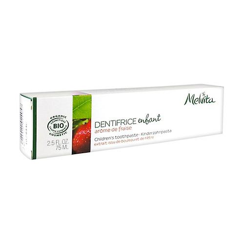 Child Toothpaste, Organic Strawberry Aroma 75 ml