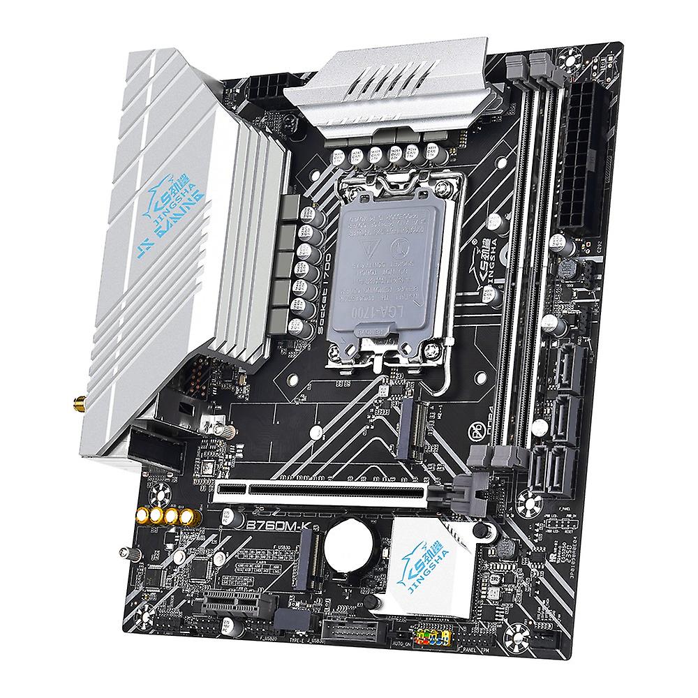 JINGSHA LGA 1700 Intel GEN12/13 Processors Desktop Motherboard 2*DDR4 Up to 64GB Home Office Gaming