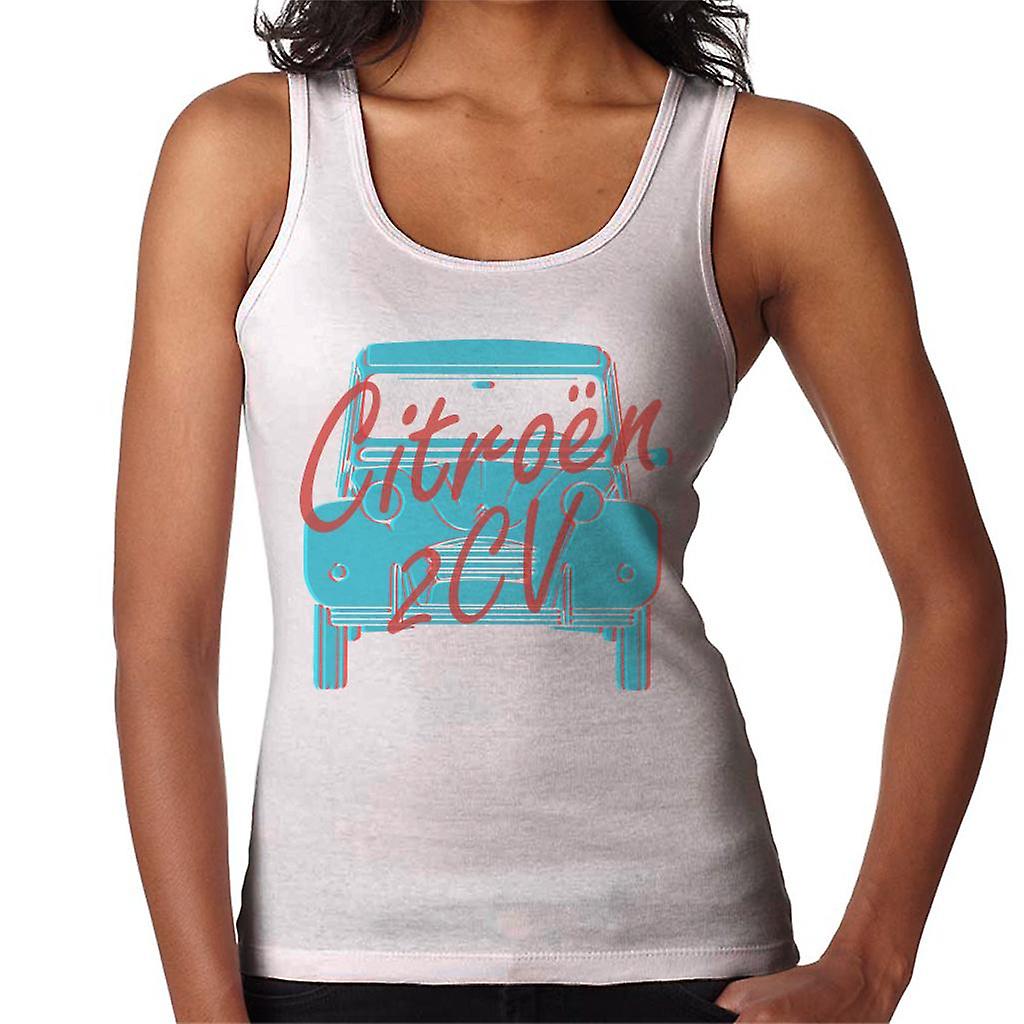 Citroen 2CV Graphic Style Women's Vest
