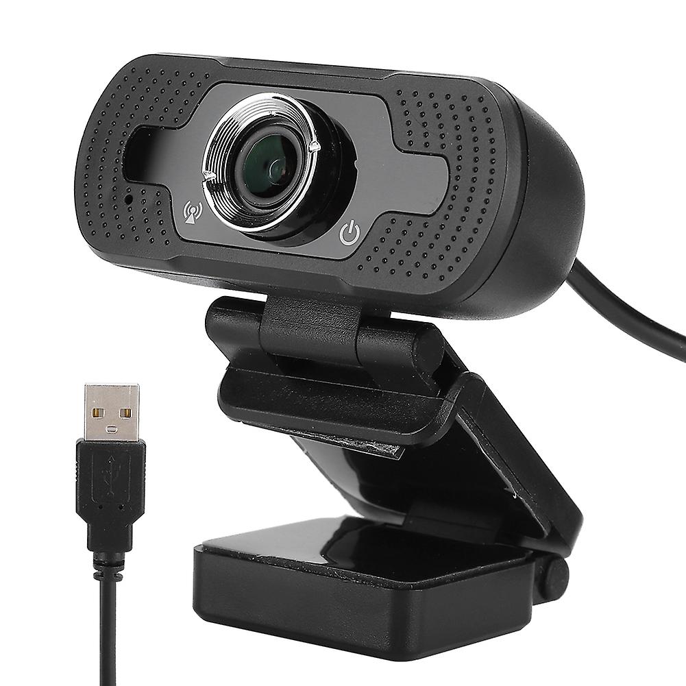 1080P USB Computer Webcam Digital Noise Reduction Online Webcast Desktop Camera with Microphone