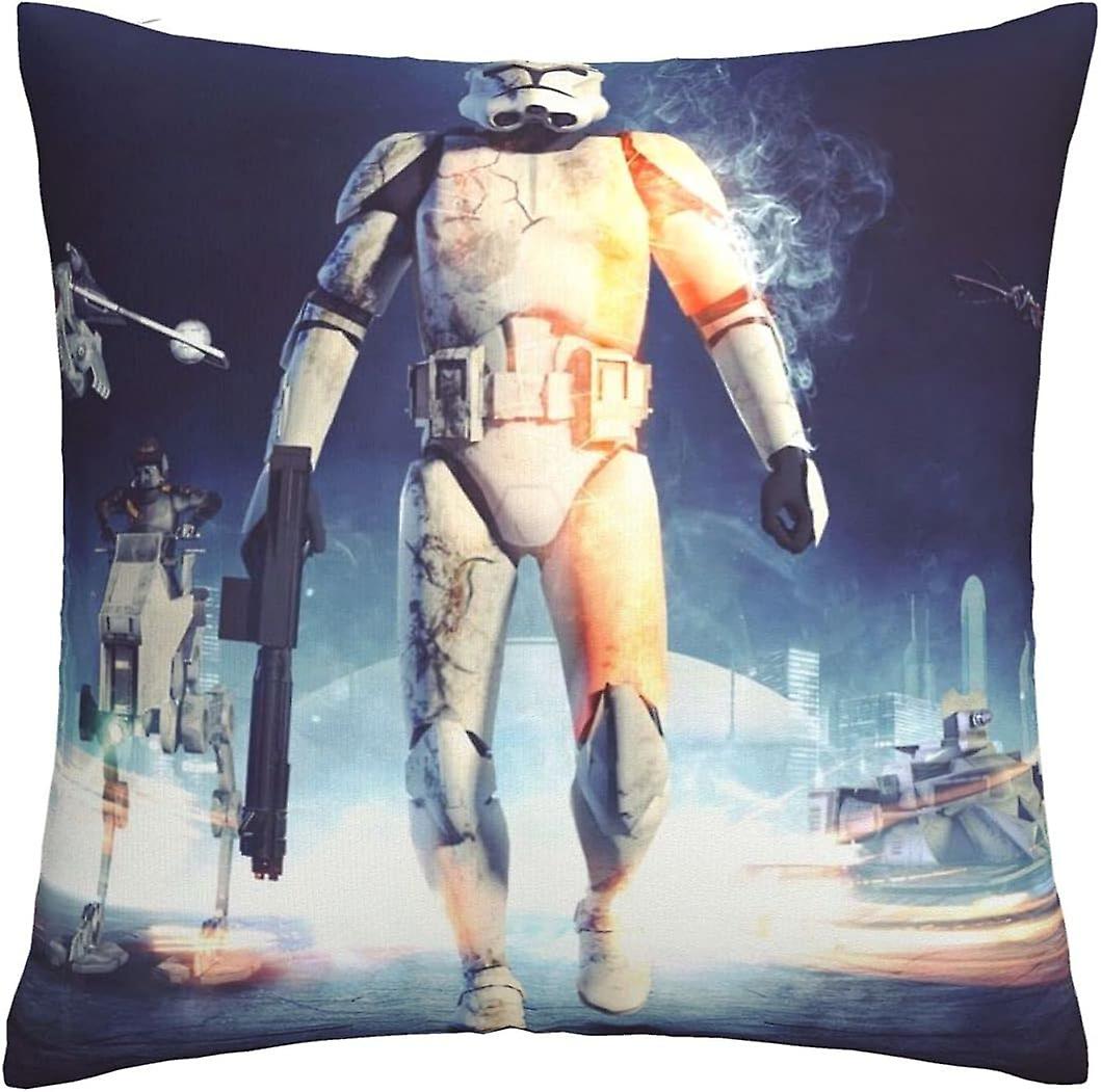 スターウォーズクッションカバー、枕カバー1個セットスクエアハルハウスソファカバー45 x 45 cm(A-286)