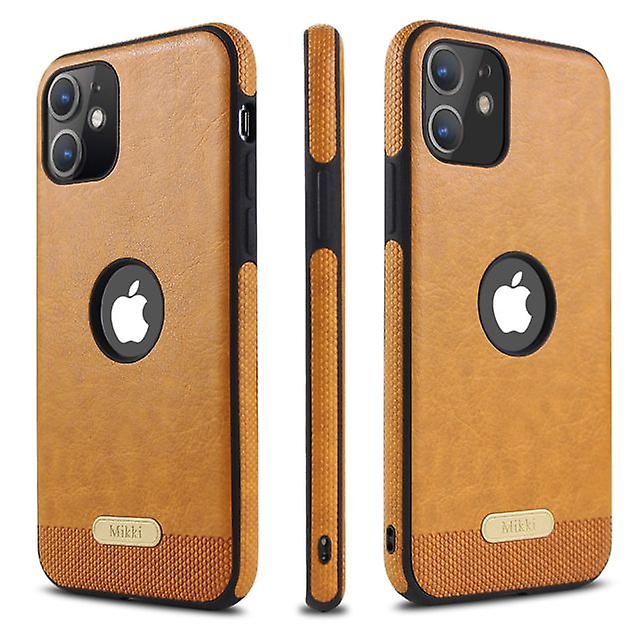 Soft Shockproof PU Leather Case for Apple iPhone XS Max Brown