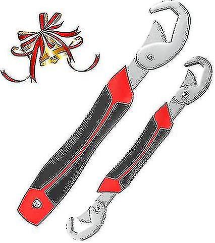 Set Of 2 Adjustable Wrenches Multifunction Universal Wrench Adjustable Wrenches, 9-14mm