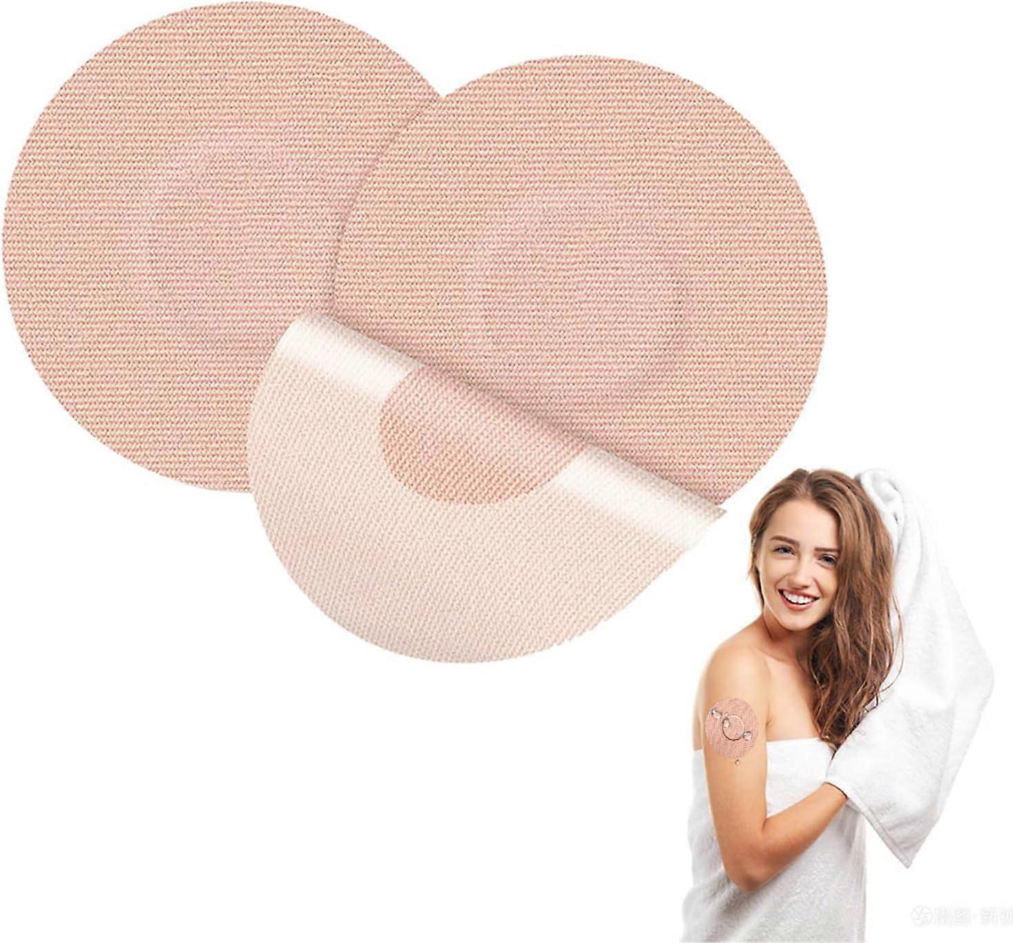 40 Pack Waterproof&Sweatproof Sensor Covers for Libre 1/2/3/Pro, Adhesive Patches for Freestyle Sensor,CGM Sensor Overpatch Tape-Compatible with Enlit