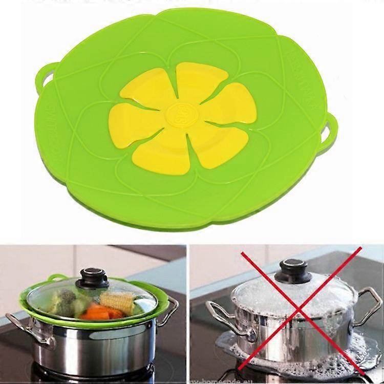 28cm Silicone Spill-Proof Lid, Silicone Spill-Proof Lid, Multifunction Kitchen Tool