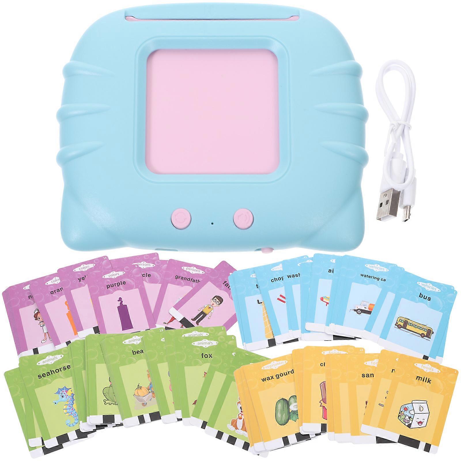 Toddler Toy Vocabulary Flashcards Snakker Flashcards Alfabetet Flashcards Engelsk Learning