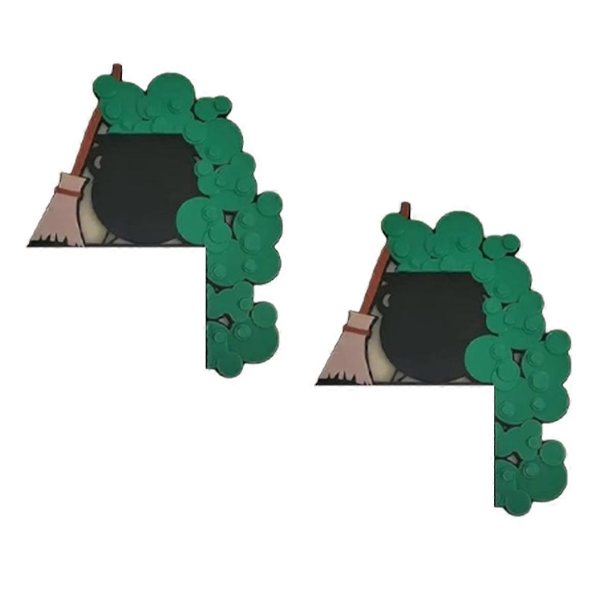 زخرفة إطار باب الهالوين ، علامة زاوية باب الهالوين ، تمثال زخرفة إطار الباب ، A1