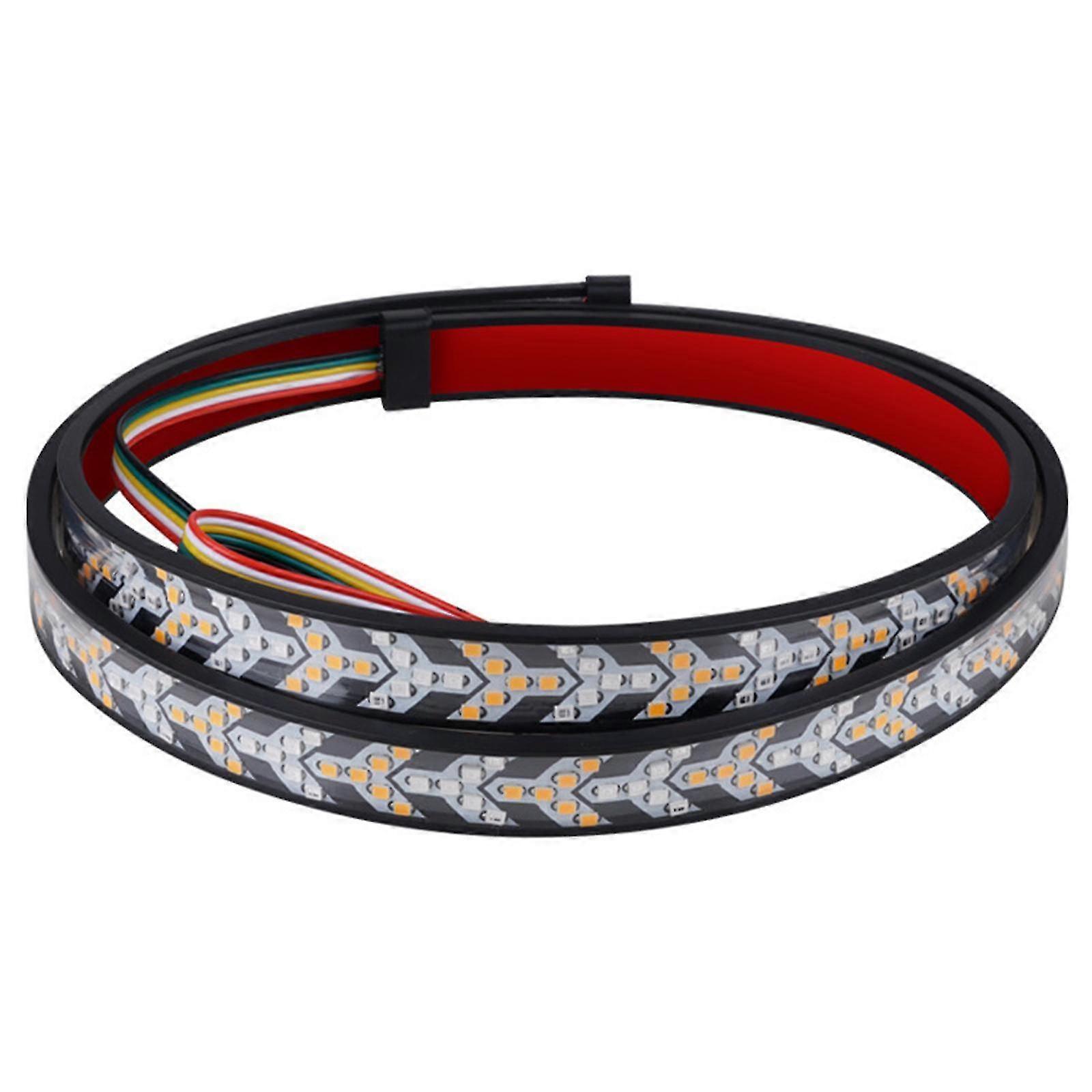 Exquisite 12v Led Flexible Led Strip Light Bar Drl Running Light Reverse Brake Stop Turn Signal Light For Pic