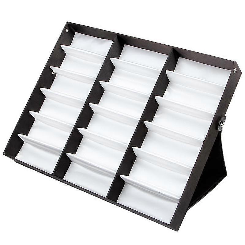 18 Compartments Glasses Display Box Sunglasses Sunglasses Storage Multi-compartment Glasses Case Glasses Display Props