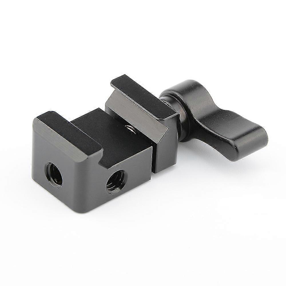 Lanxri Standard Nato Rail Clamp Quick Release Swat Rail Clamp With 1/4"-20 Mounting Points