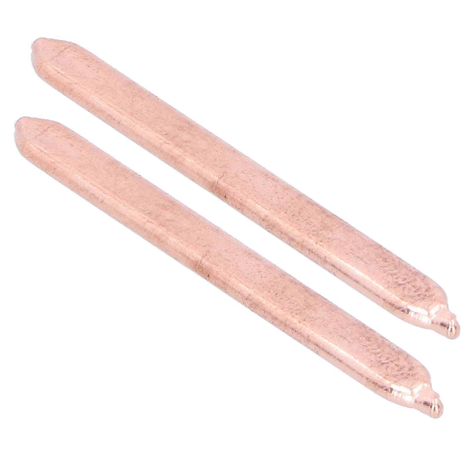 2PCS 80MM termoconductor alamă tub DIY laptop notebook CPU GPU radiator plat conductă de căldură