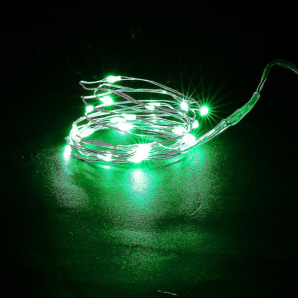 Waterproof 3m 30 Led Silver Wire String Light Indoor Outdoor Decoration Lamp