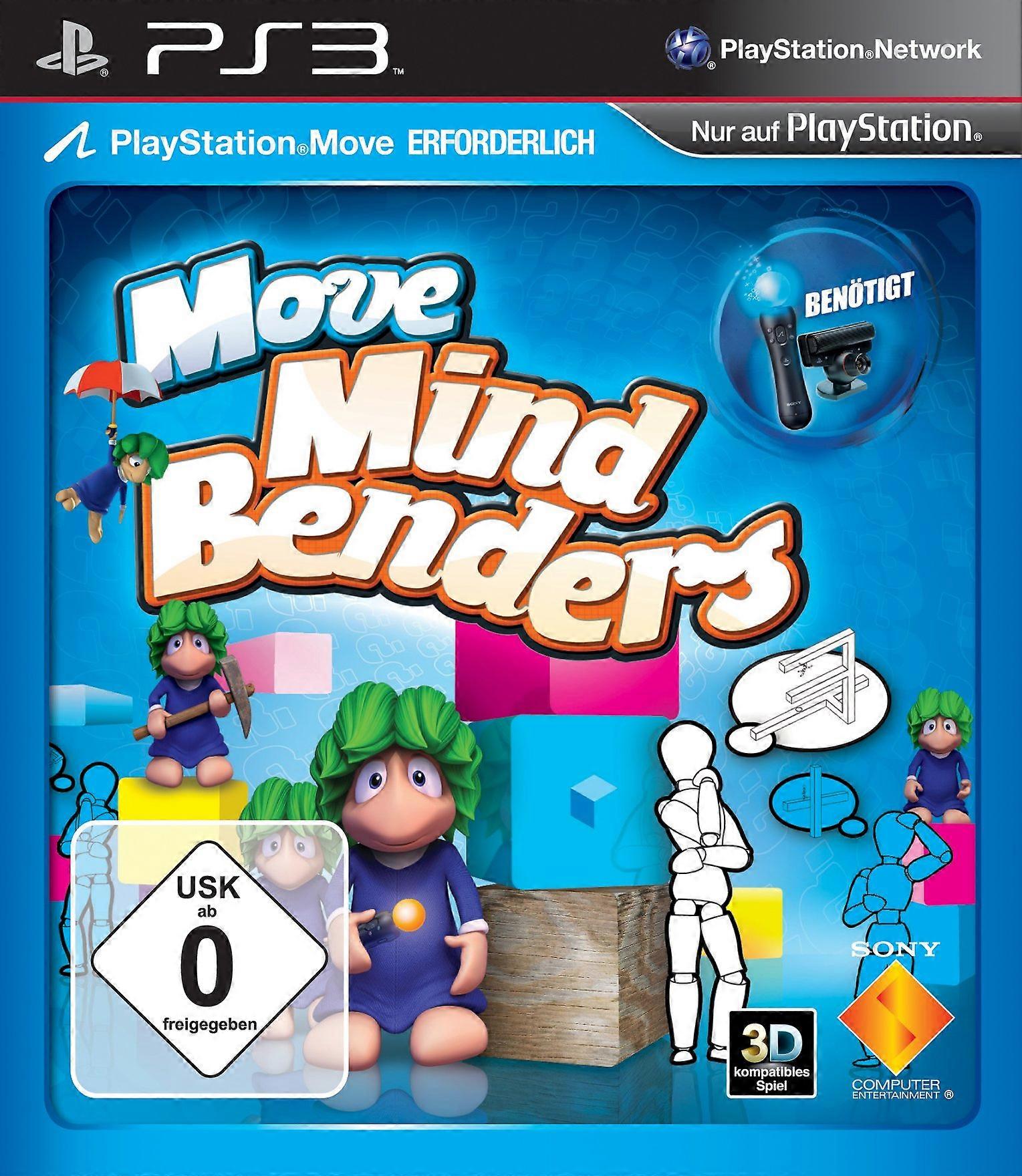 Move Mind Benders (Move erforderlich) - [PlayStation 3] - نظام PAL - جديد ومختوم