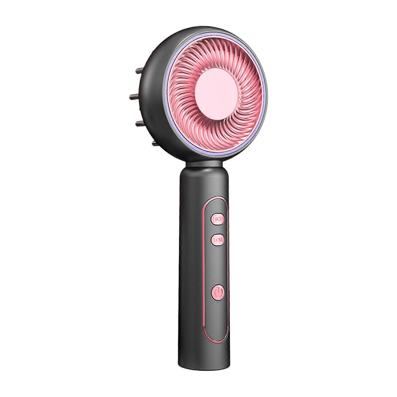 Cordless Electric Massager 4 Modes Scalp Massaging Brush for Head Scalp Hair gray