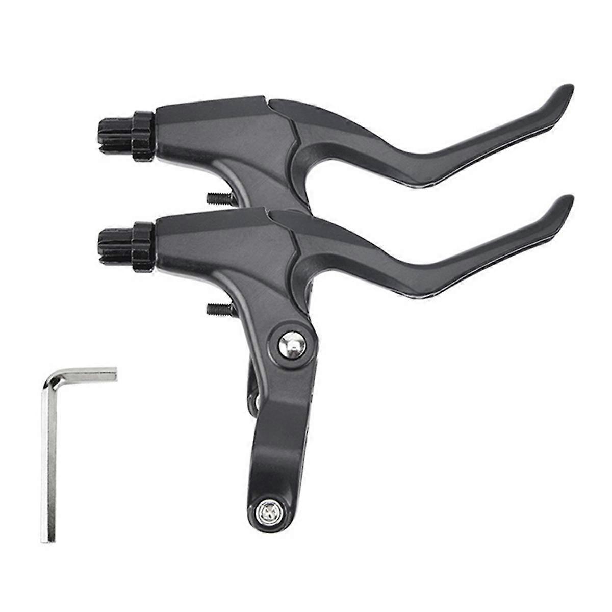 Bike Brake Handle Levers V Brake/Disc Brake Handle Brake Aluminum Alloy Mountain Hydraulic Bicycle