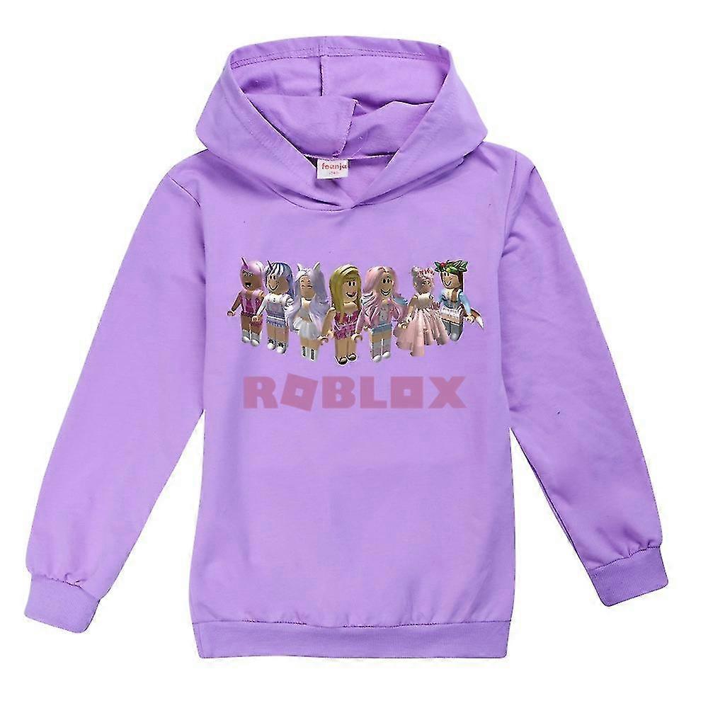 Roblox Teens Kids Girls Printing Hoodie Casual Long Sleeve Hooded