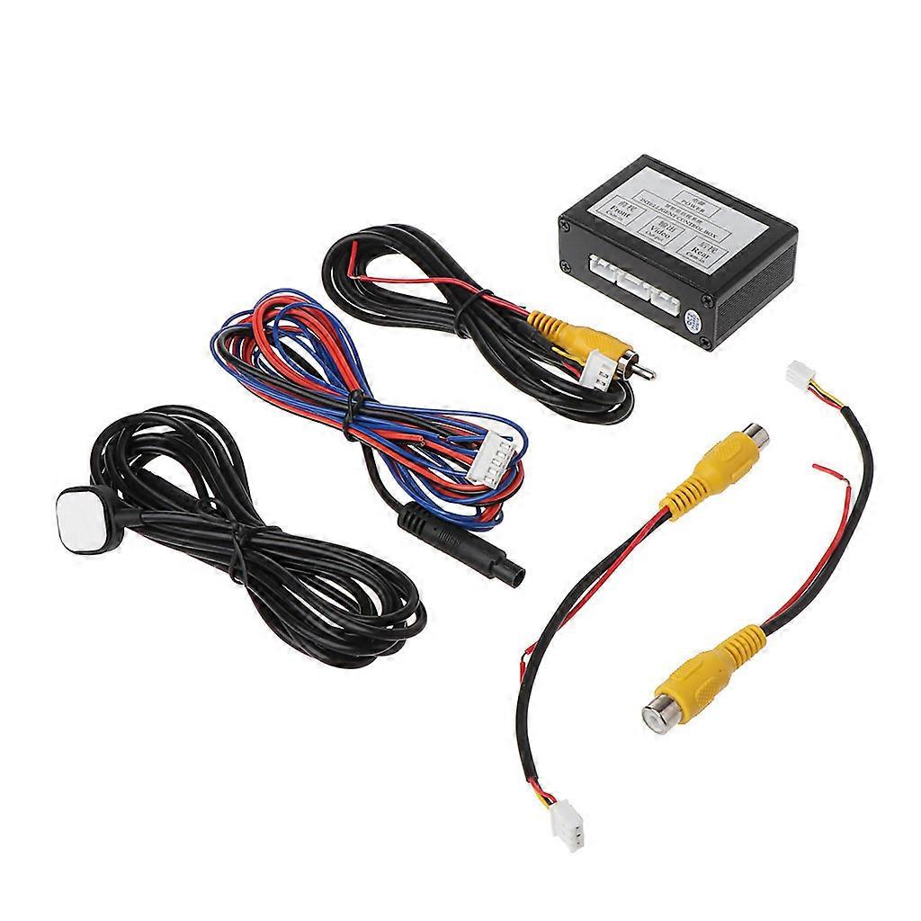 Car Reversing Cameras Switch 2 Way Control Box for Switching Front/Rear View