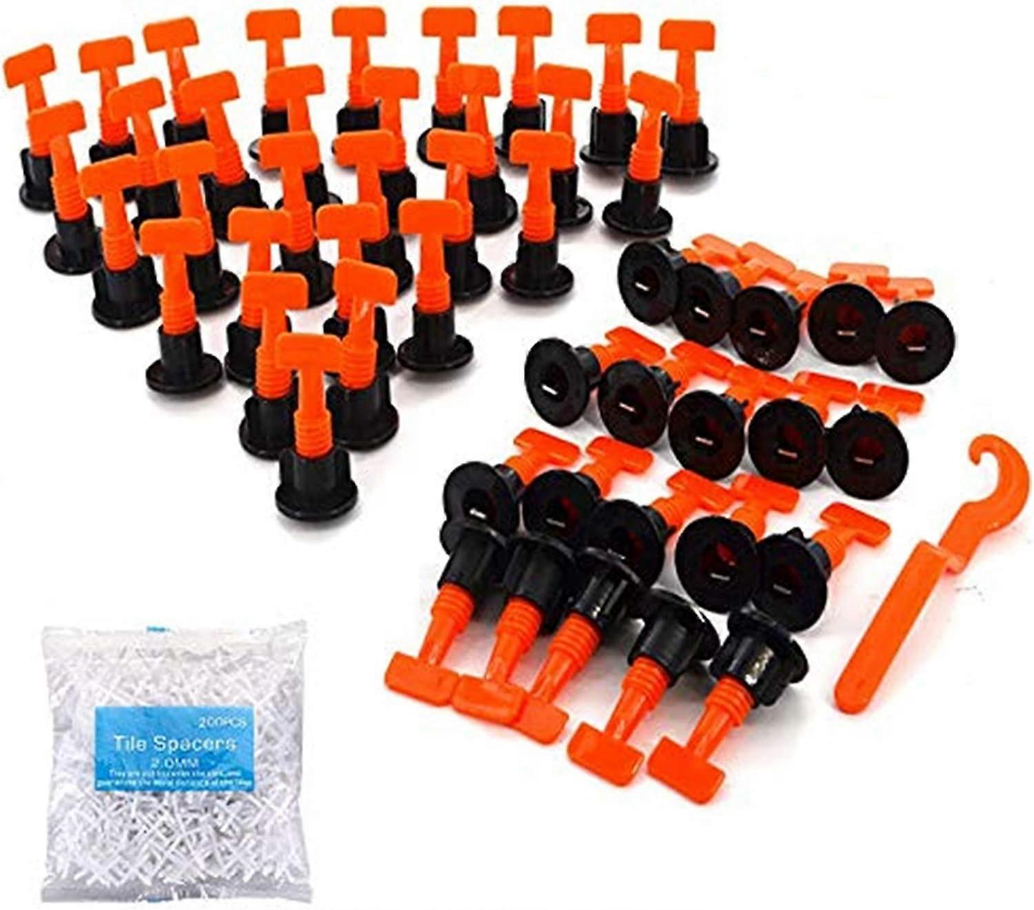 Reusable Tile Levelers Set, Leveling System Building Tools for Walls, Ceramic Floors