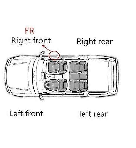 Car Front Or Rear Door Lock Latch Mechanism Actuator For Renault Koleos