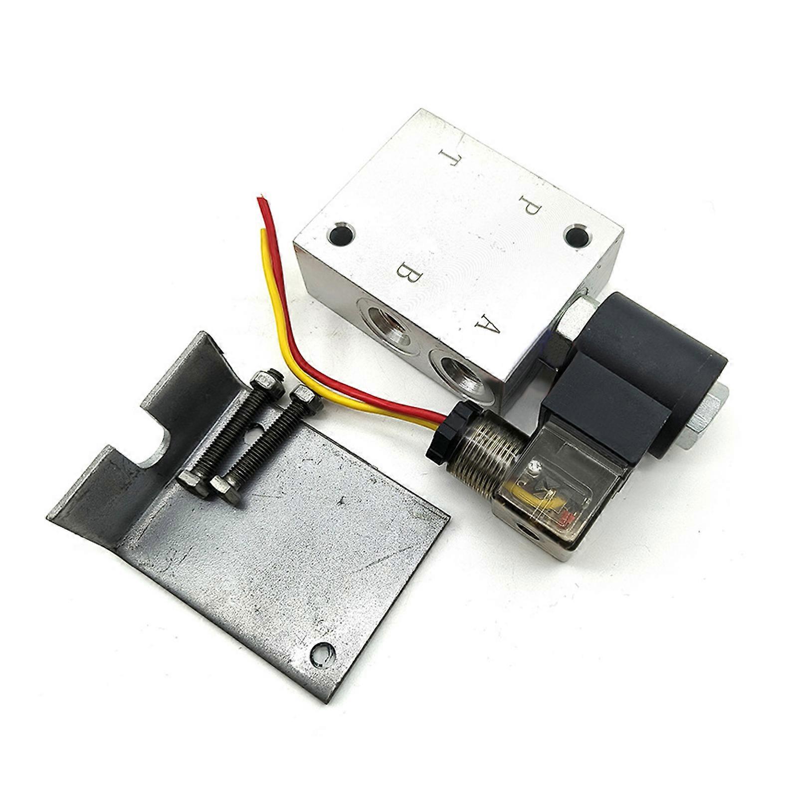 1PC Breaking Hammer Pipeline Quick Connector Hydraulic Solenoid NEW Valve 12v24v