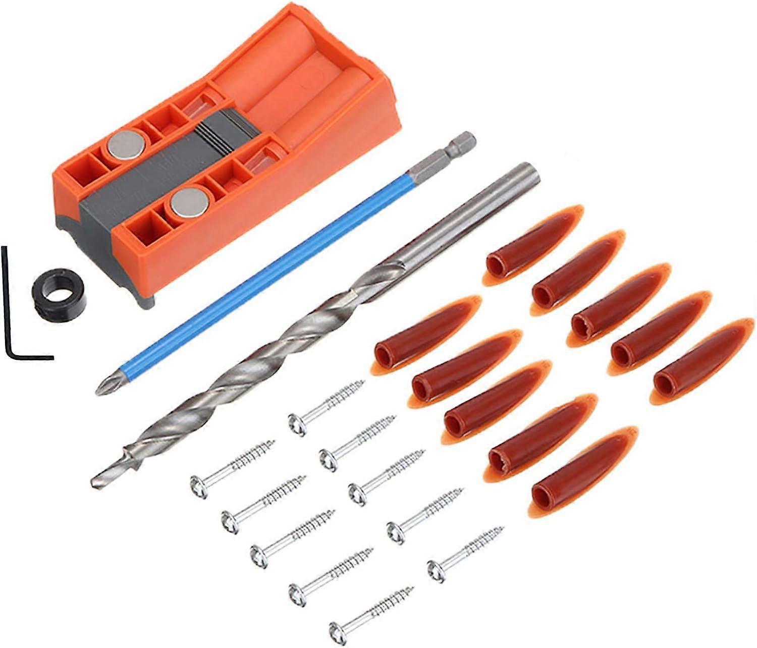 25-Pack 15 Degree Pocket Hole Drilling Jigs For Carpentry