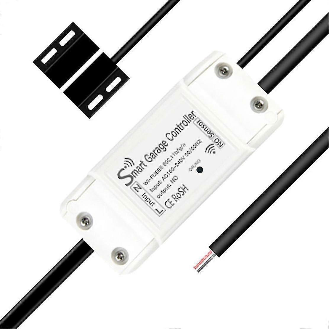 Lntelligent Garage Door Controller Wifi Garage Door Opener Lntelligent Life/tuya App Remote With Pl
