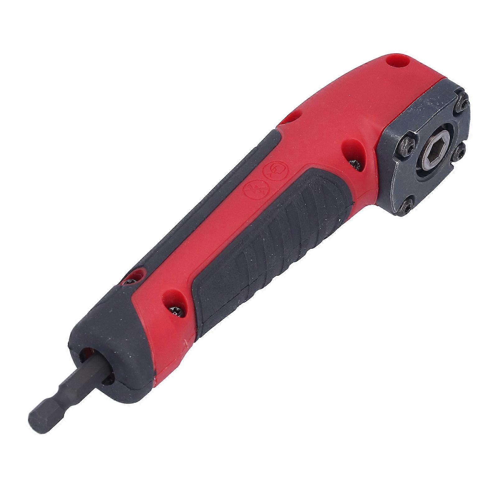 Right Angle Adapter Electric Drill Turning Tool 90 Fitting Anti Vibration Corner Device 15cm