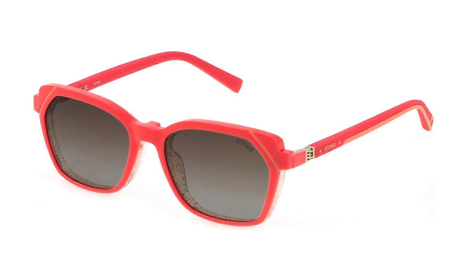 Eyewear Frames Sting USJ709 ANEP ARANCIO GLITTERY LUCIDO 50/16/130 Junior