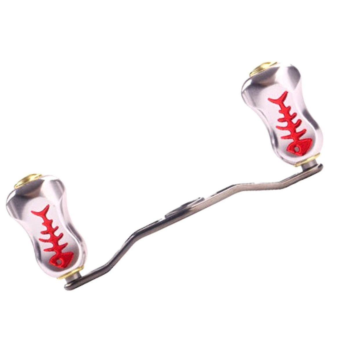 Titanium Alloy and Colorful Rocker Arm Suitable for Modification Accessories-Red+Silver