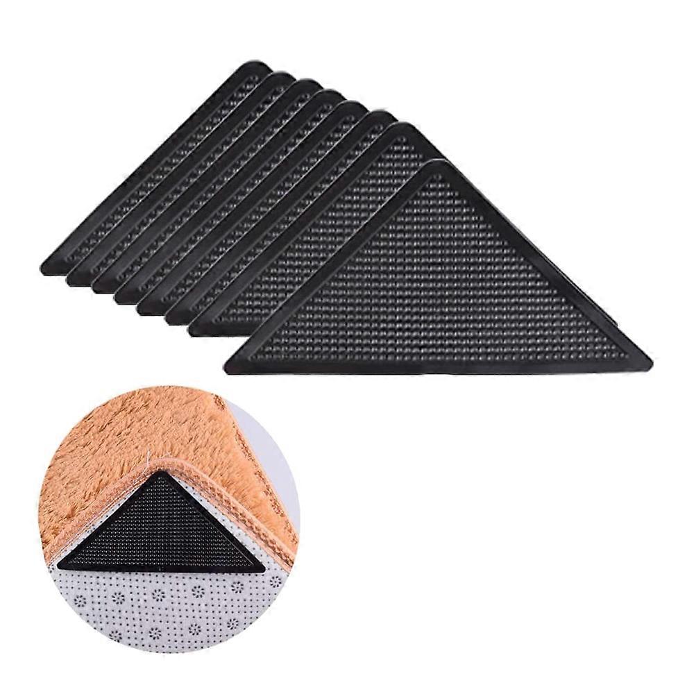 20 Pcs Anti Slip Rug Grippers for Hardwood Floors,Reusable Non-Trace Eco-Friendly Carpet Gripper fo