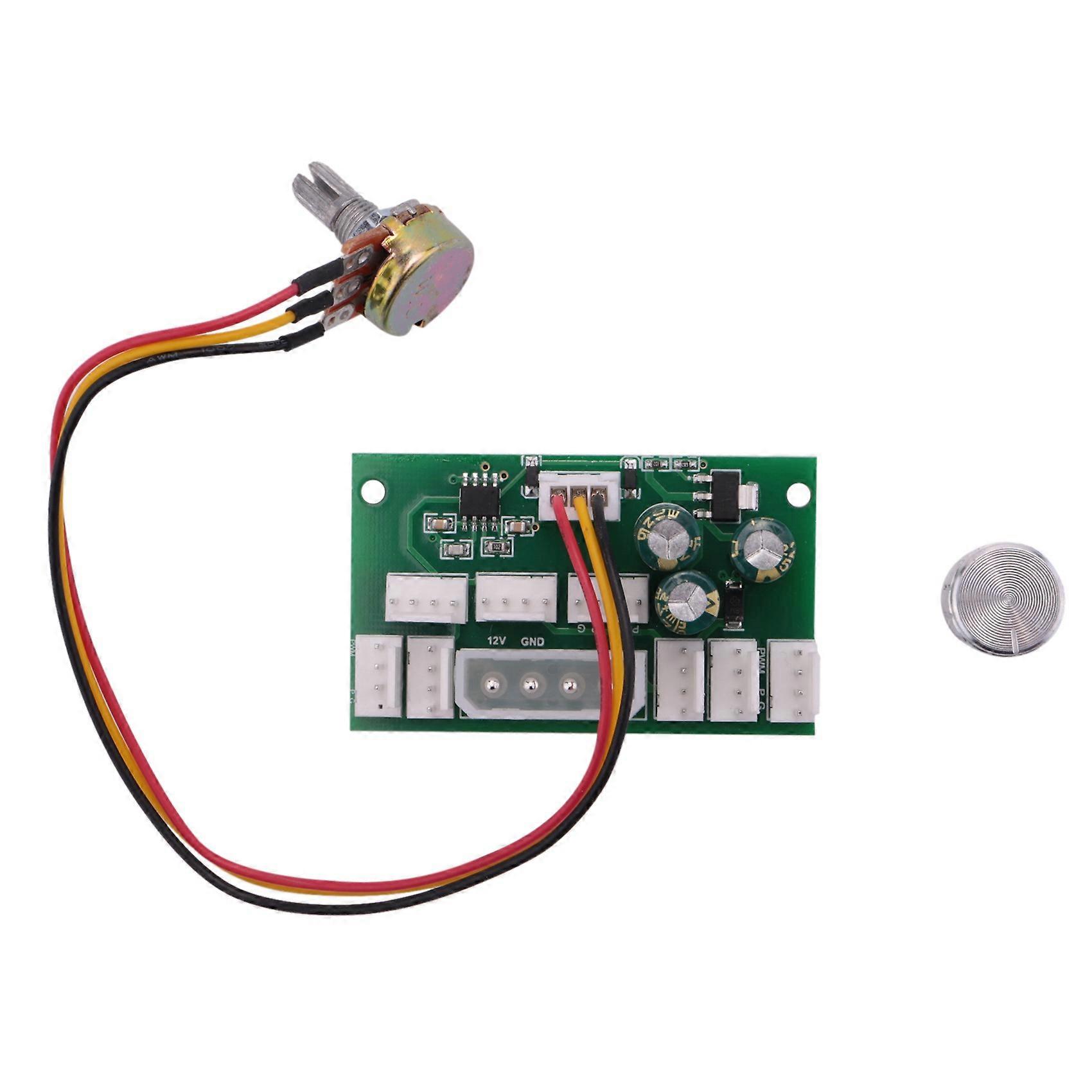 DC 12V 8 Miner Ventilator Hastighed PWM Controller 8-kanals Hub Høj- Voldelig Fan Controller Hastighedsregulator 4