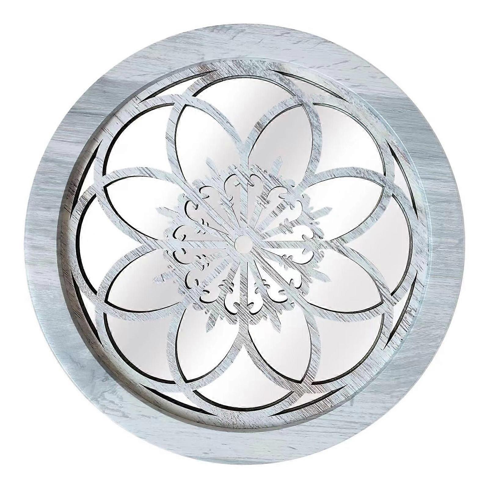 Flower Pattern Wall Decor Customized Round Shape Decor for Living Room Bedroom Supply