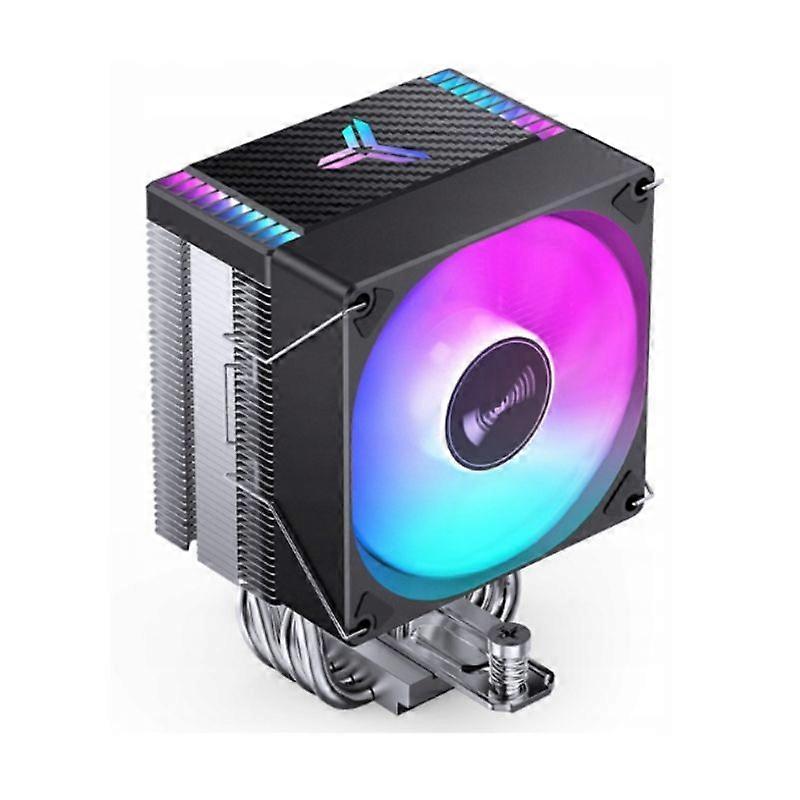 JONSBO CR-1400EVO RGB Black CPU Cooler - 140mm fan, RGB lighting, compatible with LGA 115x/1200 and AM4.