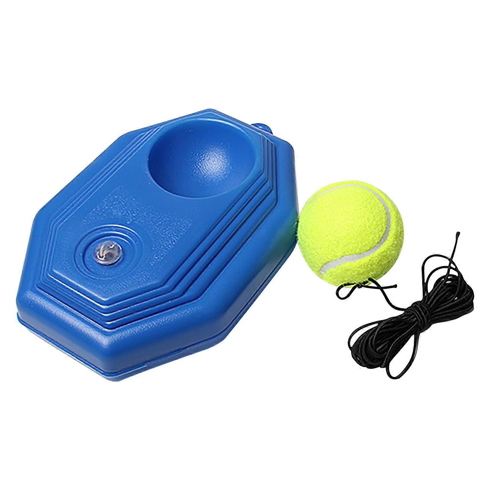 Single Rope Tennis Trainer With Ball And Rope Novice Self-study High Elastic Tennis Base Device High Elasticity Trainer