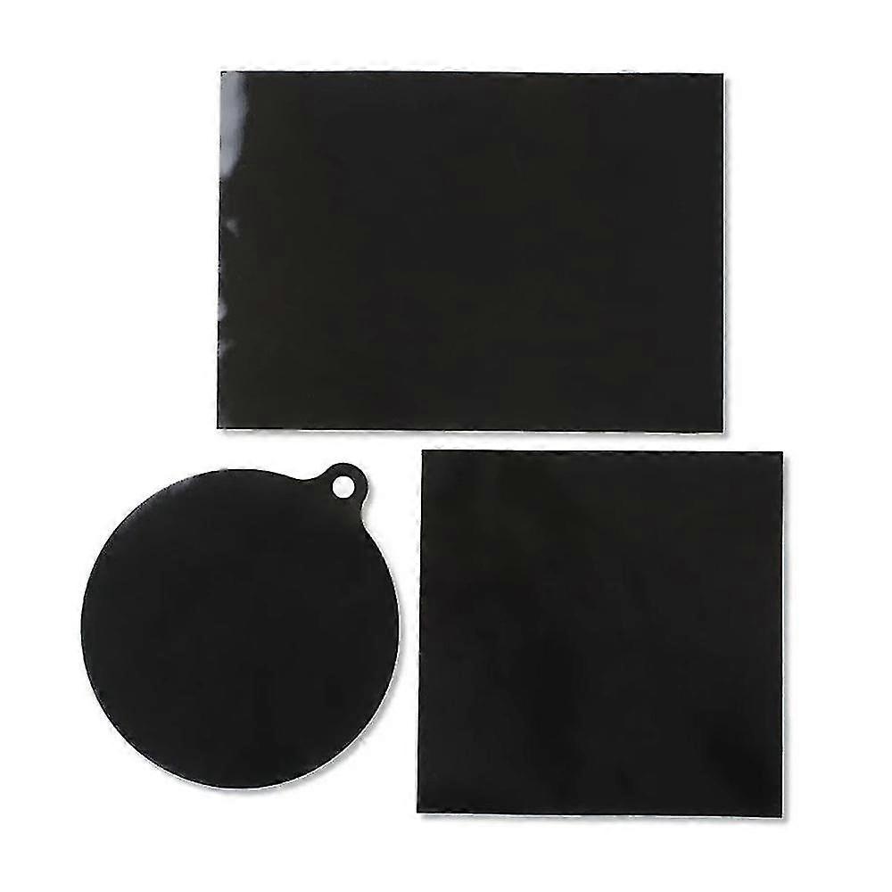 Silicone Induction Cooktop Mat Protector Round Square Heat Insulated Pad Kitchen Protective Heat In