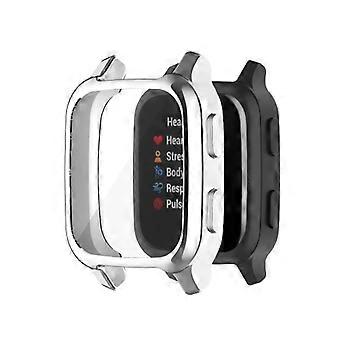 For Garmin Venu Sq 2 Full Coverage TPU Electroplating Watch Case