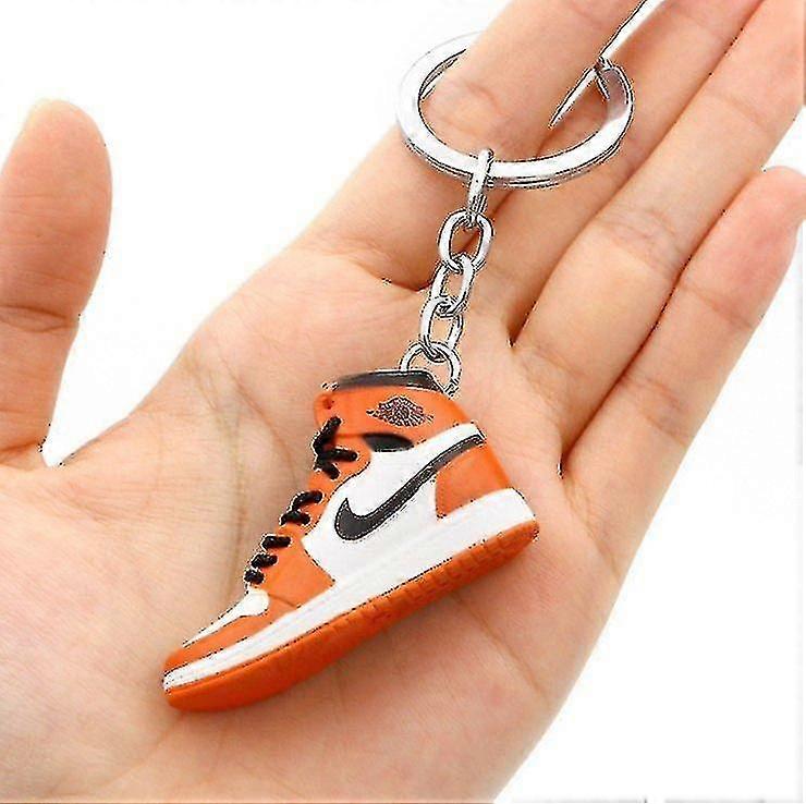 Pantofi Model Breloc Geanta Pandantiv 3D Tridimensional Mini Baschet Pantofi Creative Personalitate Pandantiv (dp)