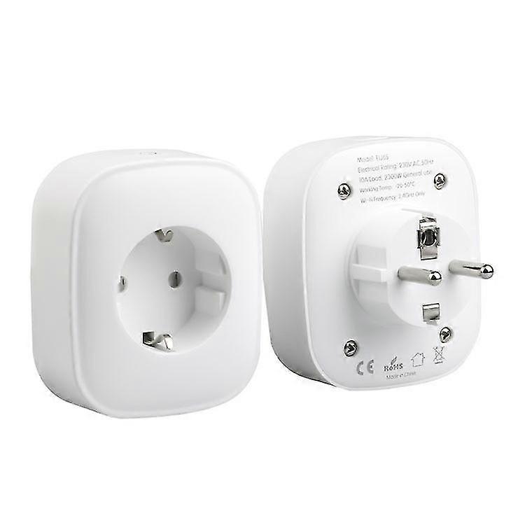 Smart Socket (e-type), 16a Power Outlet, Wifi Remote Control Timing Switch Wireless Smart Socket